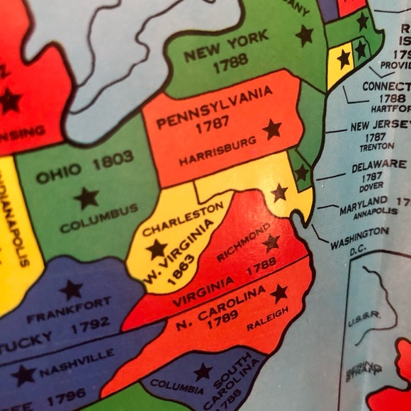 Snow White Seven Dwarfs Vintage Pencil Case Disney 60’s - Picture 6 of 13